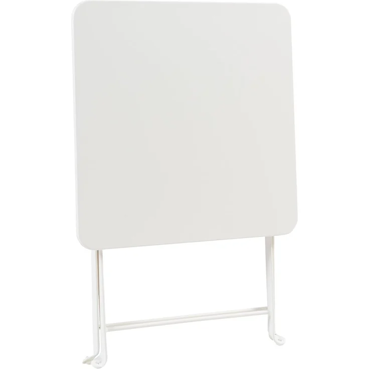 Klapptisch Vegårshei Stahl 45x40x40 cm Weiß [en. casa] – Bild 6