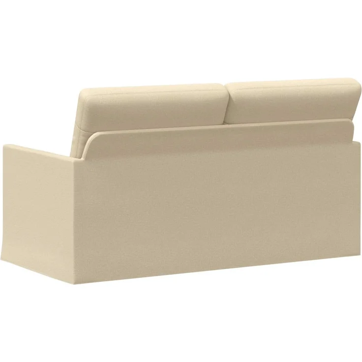 vidaXL 2-Sitzer Sofa Creme 150 x 81 x 82 cm Stoff 42041080 – Bild 4
