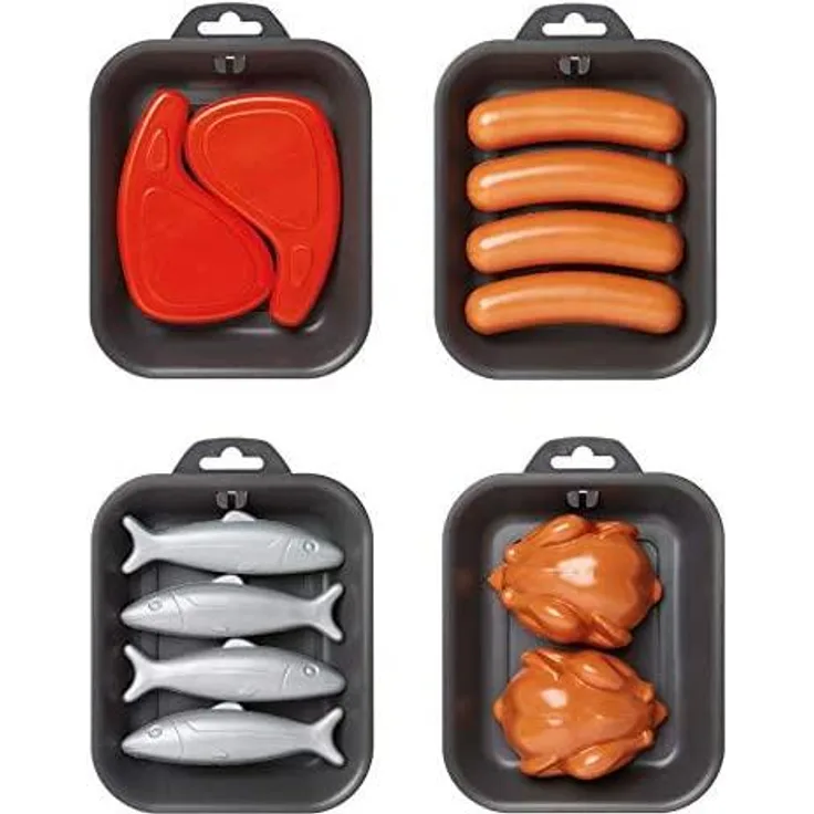 Ecoiffier Chef 3280250009443 Grillschalen, Modell farblich
