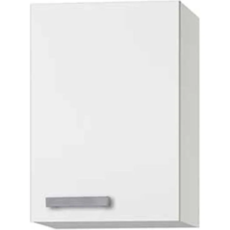 Oberschrank Optimal / Opti-Kult, Holzwerkstoff, Kunststoff, Weiß, 40 x 58 x 35 cm