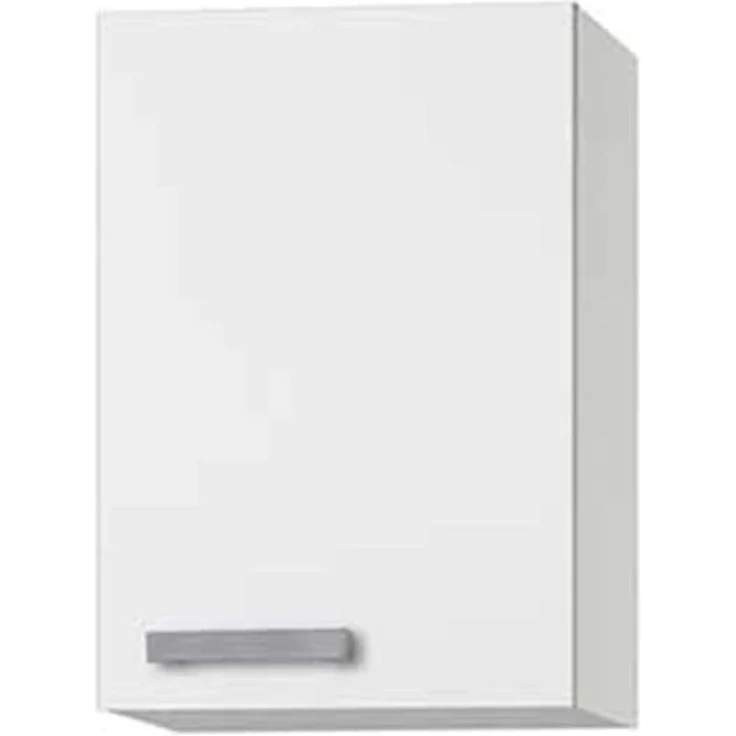 Oberschrank Optimal / Opti-Kult, Holzwerkstoff, Kunststoff, Weiß, 40 x 58 x 35 cm – Bild 1