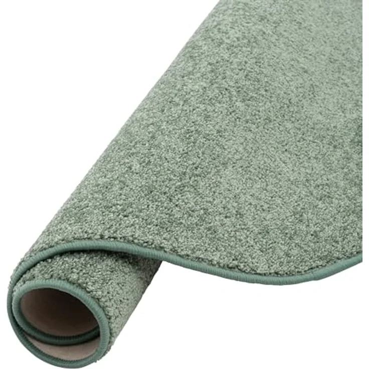 Snapstyle Hochflor-Teppich Hochflor Velours Teppich Cottage Rund, Rund, Höhe: 22 mm – Bild 5