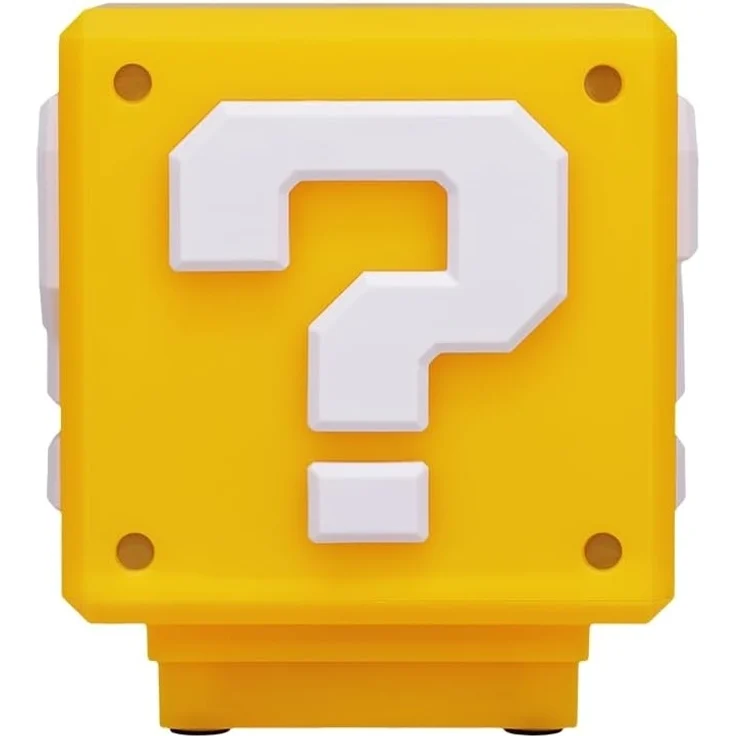 Paladone Stehlampe Super Mario Tischlampe Mini Fragezeichen-Block – Bild 7