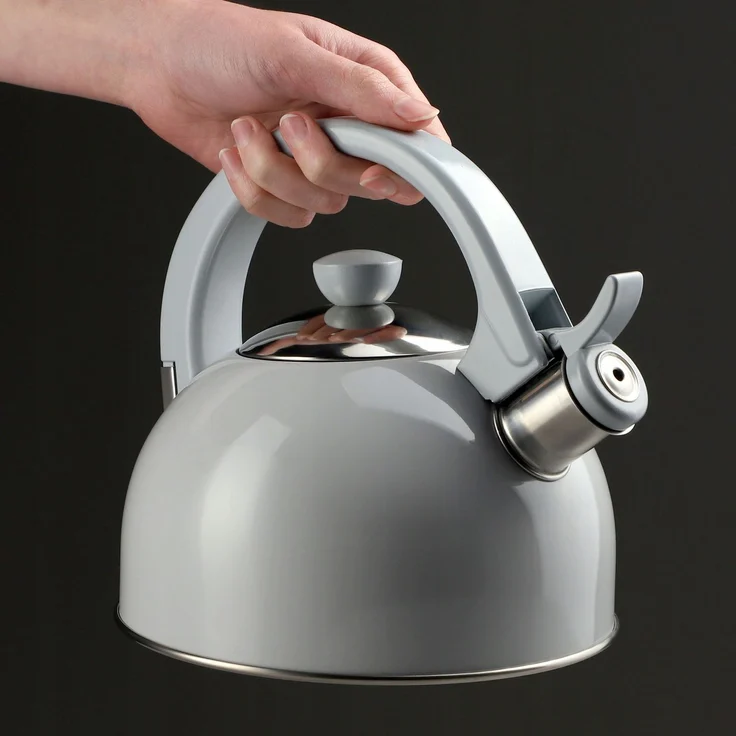KADAX Induktionskessel Gas mit Pfeife 1,7 l traditionell – Bild 5