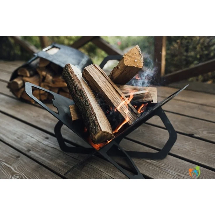 Grill Feuerschale Ochag in Schwarz – Bild 8
