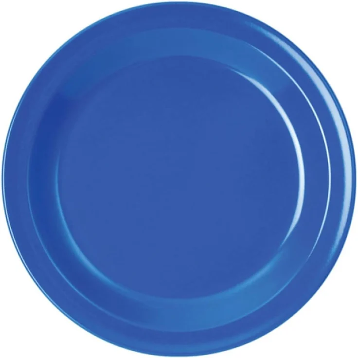 Waca Melamin Kuchenteller blau - Größe 19,5 cm