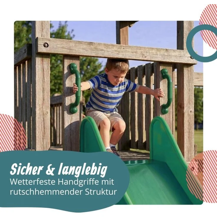 Relaxdays Klettergerüst-Griffe im Set – Bild 2