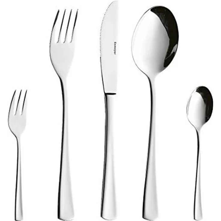 Esmeyer Besteck-Set Stockholm (30-tlg), 6 Personen, Edelstahl 18/10