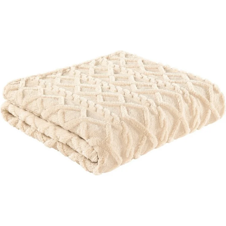 Wohndecke Siera, Kuscheldecke 150x200 cm fürs Wohnzimmer oder Sofa, Delindo Lifestyle – Bild 5