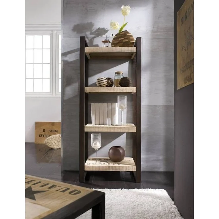 Regal Mango 60x40x140 natur bedruckt FACTORY #107 – Bild 2