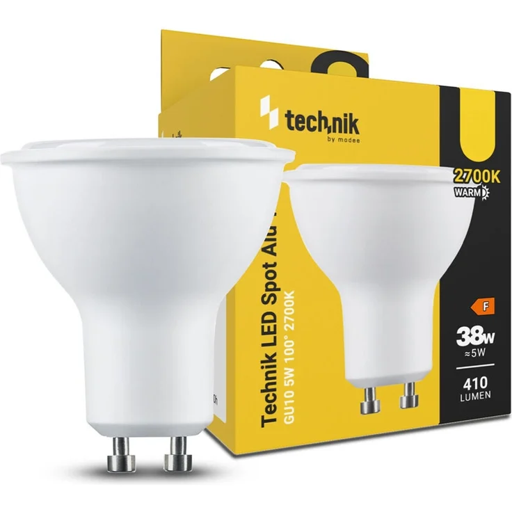 5W GU10 LED Leuchtmittel Leuchte Spot Lampe 410 Lumen 2700K Warmweiß – Bild 1