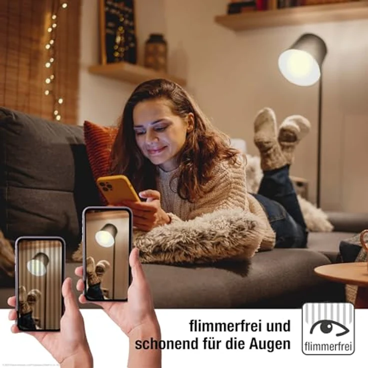 hellum LED Glühbirne E27 mit 2,2W als Ersatz für Glühbirne 25W, Mini Globe 250 Lumen 2700 Kelvin warmweiß, LED Glühlampe in klar für E27 Beleuchtung, 5 Stück 220407 – Bild 6
