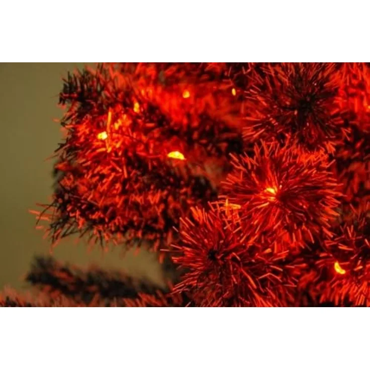 20er LED Lichterkette Rot Weihnachtsbeleuchtung Partylicht Lichtschlauch Deko