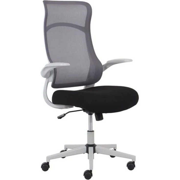 INOSIGN Bürostuhl Toico, Design-Schreibtischstuhl, ergonomische Rückenlehne, Lendenwirbelstütze & klappbaren Armlehnen – Bild 4