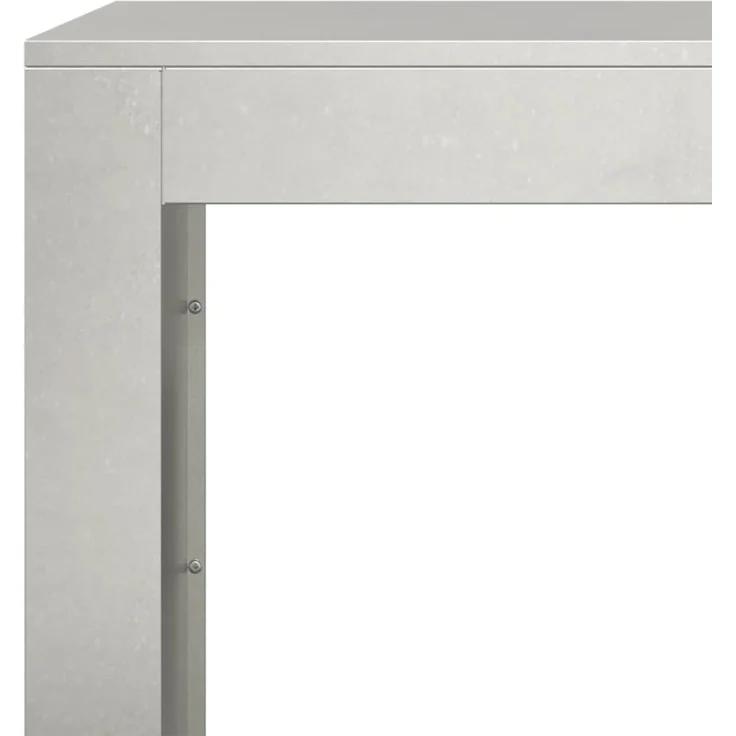 vidaXL Brennholzregal 100x40x100 cm Edelstahl 850972 – Bild 6