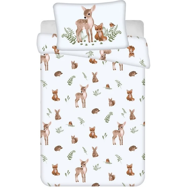 Weiche Kinderbettwäsche aus Baumwolle – 100x135 cm Bettbezug & 40x60 cm Kissenbezug – Bild 1