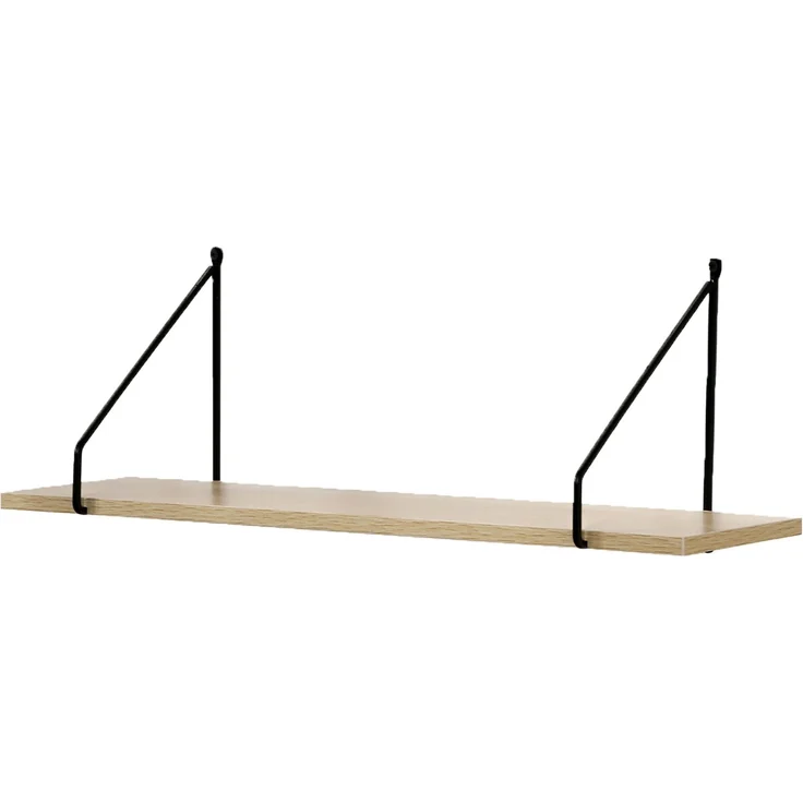 Casâme Wandregal 60 cm im Industrial-Stil - Helles Holz – Bild 1