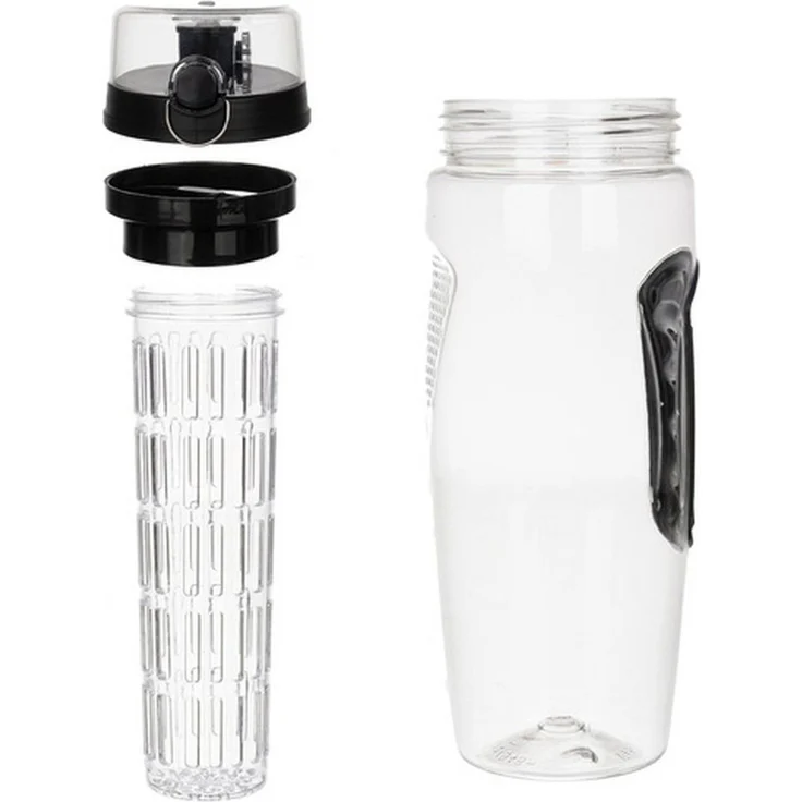 Trizand Trinkflasche Wasserflasche Trinkbehälter 1 Liter, sorgt für aromatisiertes Wasser, leicht zu reinigen und hygienisch – Bild 3