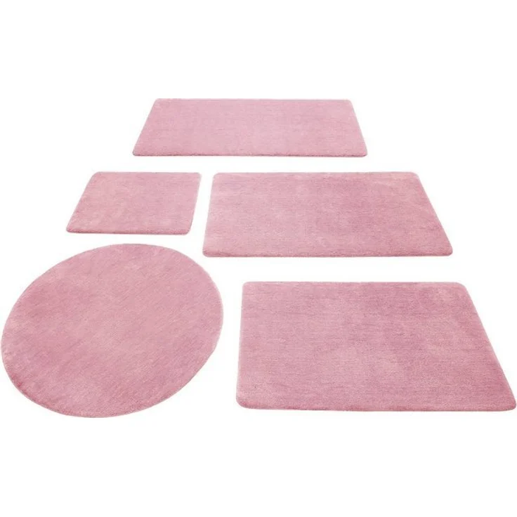 Wecon home Basics Badematte Joris, Höhe 20 mm, rutschhemmend beschichtet, strapazierfähig, Polyester, rechteckig, waschbar, viele Größen, Badezimmerteppich, uni – Bild 4
