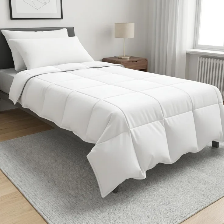 vidaXL Bettwäsche-Set 155 x 220 cm Keine Baumwolle, Bambus, Polyester 3432259