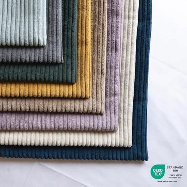 Herlag Kissenhülle ELLA, Kissenbezug, 40x40cm, Cord, Wohnzimmer, Dekokissenhülle – Bild 4