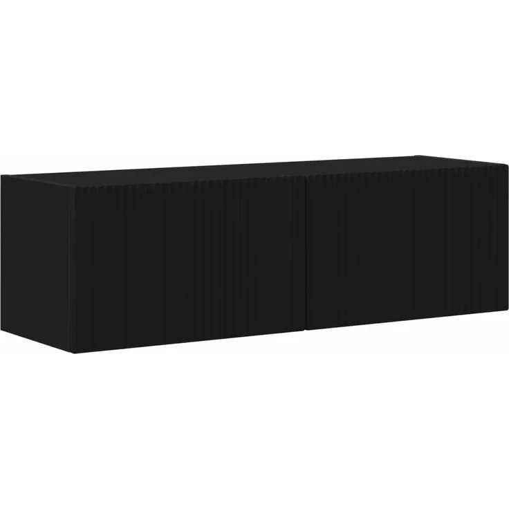 vidaXL TV-Schrankset 4 stk. Schwarz Holzwerkstoff 3409160 – Bild 7