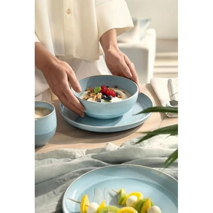 like. by Villeroy & Boch Perlemor Aqua Frühstücksteller / Kuchenteller – Bild 4