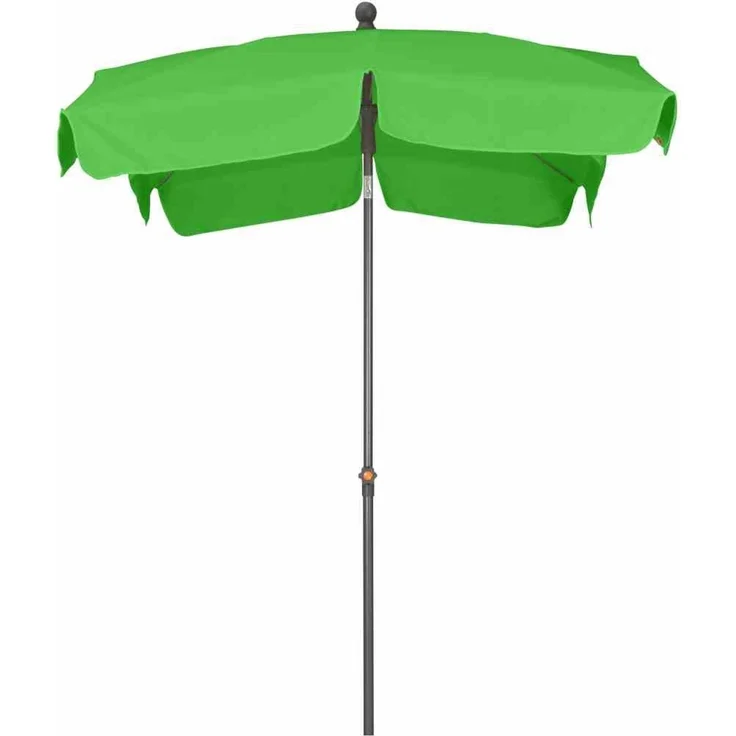 Tropico Mittelstockschirm anthrazit/limette 210x140cm – Bild 2