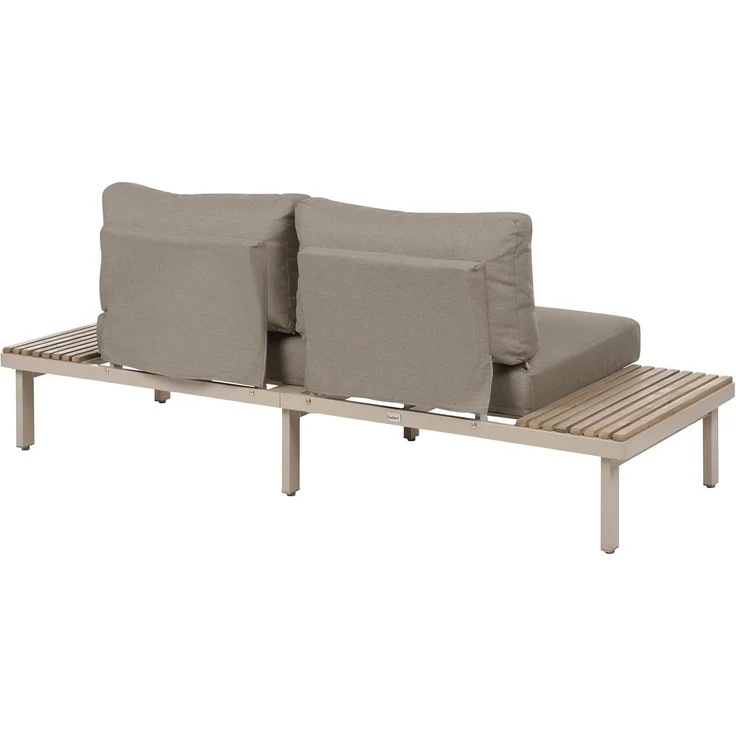 Gartensofa 2-Sitzer FIVIZZANO Akazienholz Beige – Bild 5