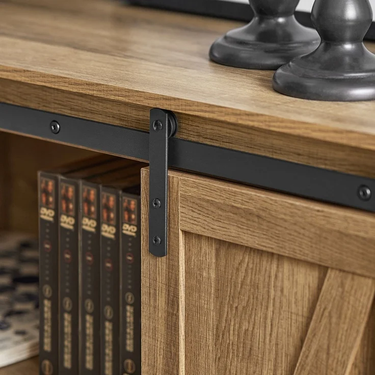 SoBuy FSB60-BR Schuhschrank, Spanplatte, Papierfurnier, Helle Eiche, 120 x 70 x 40 cm – Bild 6