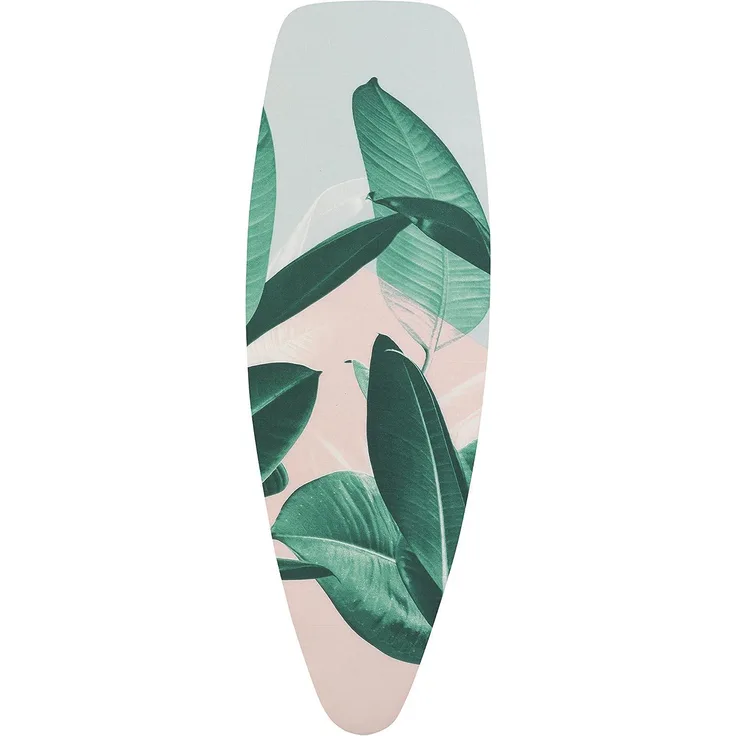 Brabantia Bügelbrettbezug D, Baumwolle, Tropical Leaves, Complete Set