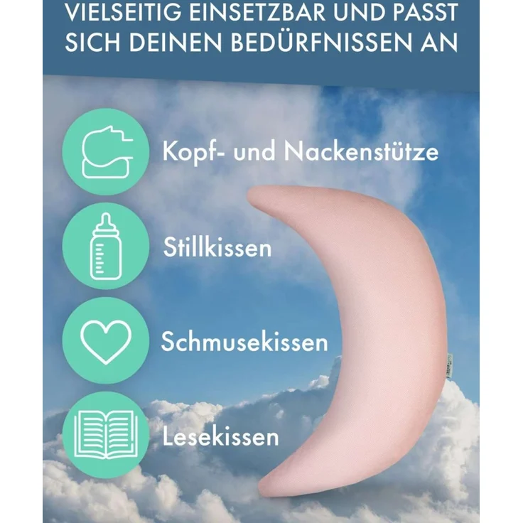 pic Bear Stillmond, Schmusekissen, Blätter, 120x27 cm – Bild 2