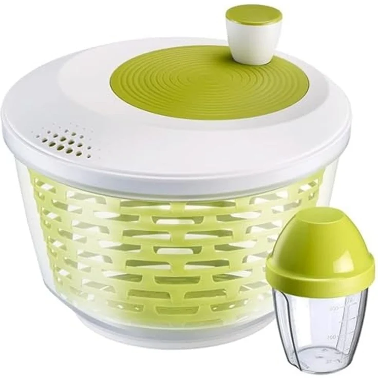 WESTMARK Salatschleuder Salatschleuder »Spinderella«, 4,4 l, rutschfest + Schüttelbecher »Mix- – Bild 1
