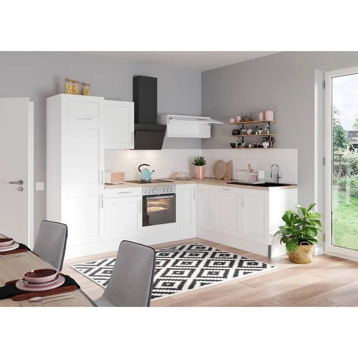 KOCHSTATION Küche KS-Ahus, 200 x 270 cm breit, wahlweise mit E-Geräten, Soft Close Funktion – Bild 2