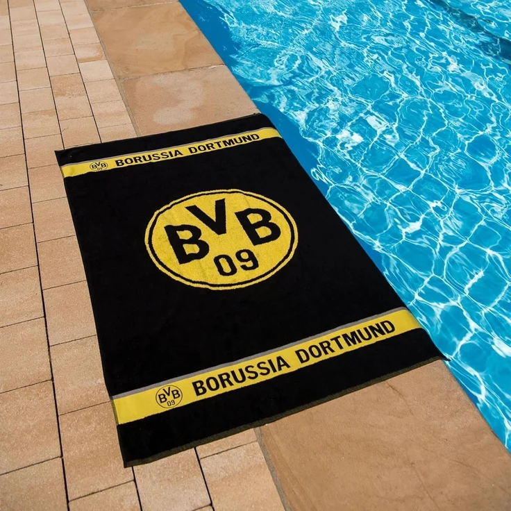 BVB Handtuch BVB-Handtuch Emblem 50x100 cm, Baumwolle (Packung, 1-St) – Bild 6