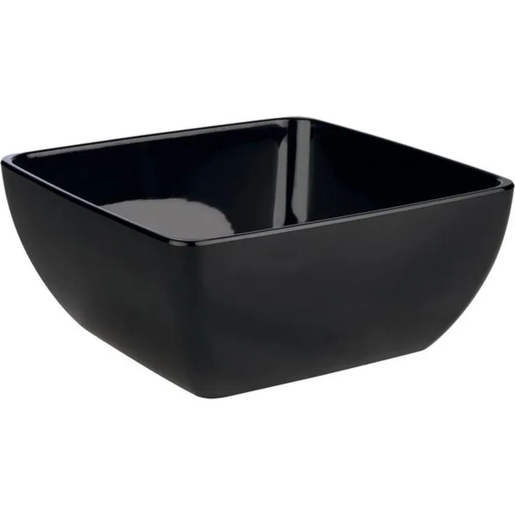 APS Pure Schale, schwarz, Inhalt: 8,00 Liter, Höhe: 140 mm, Länge: 320 mm
