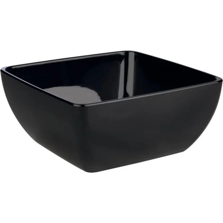 APS Pure Schale, schwarz, Inhalt: 8,00 Liter, Höhe: 140 mm, Länge: 320 mm