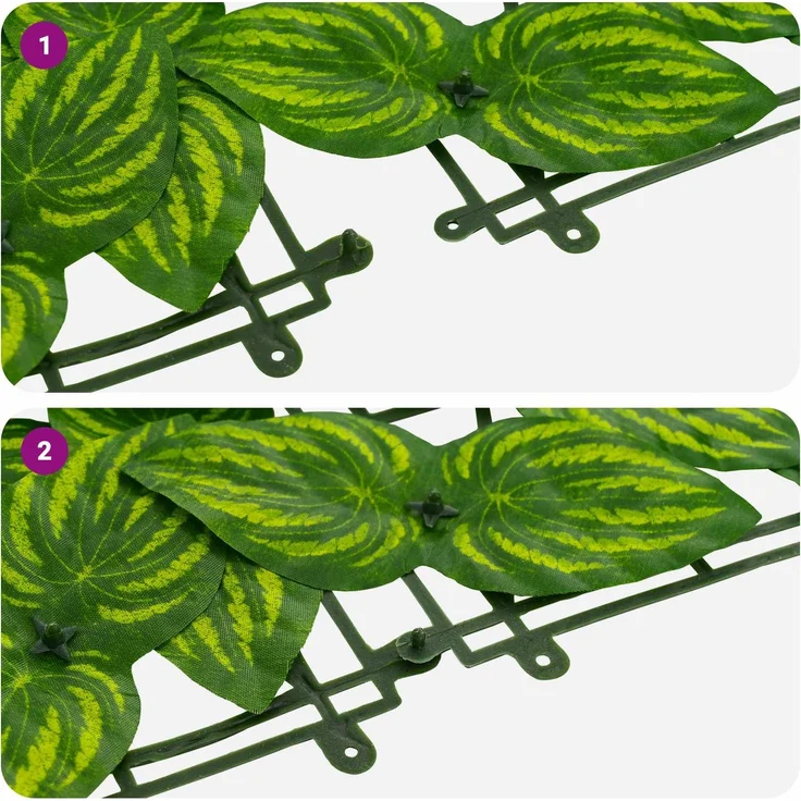 vidaXL Balkonsichtschutz mit Blättern Rechteckig 600 x 75 cm 42040641 – Bild 6