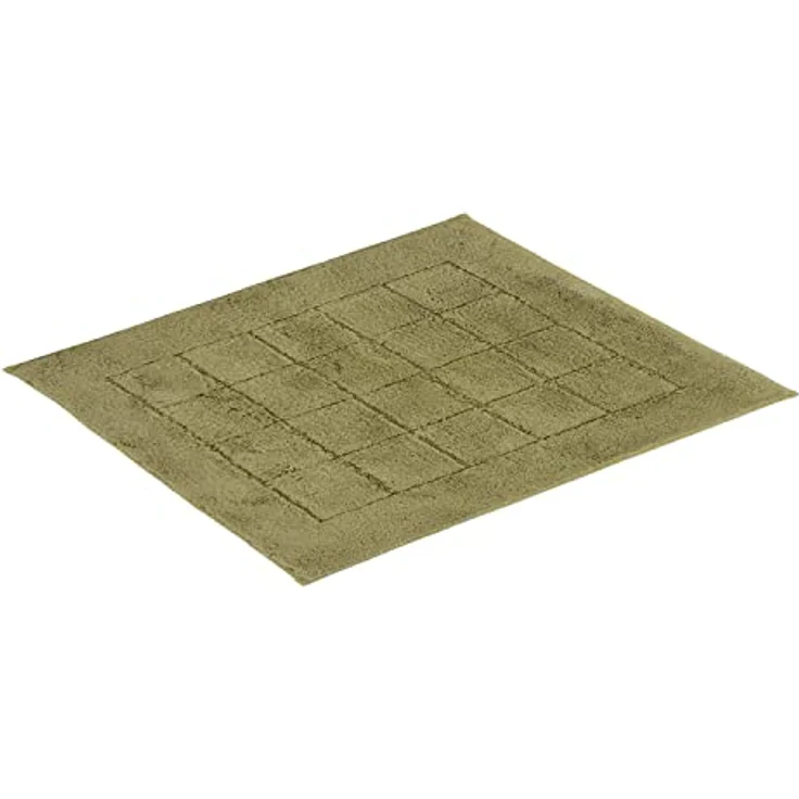 Vossen Badteppich Exclusive, hochfloriger Badezimmerteppich aus 100% Baumwolle, alpine green, rutschfest und fußbodenheizungsgeeignet – Bild 1