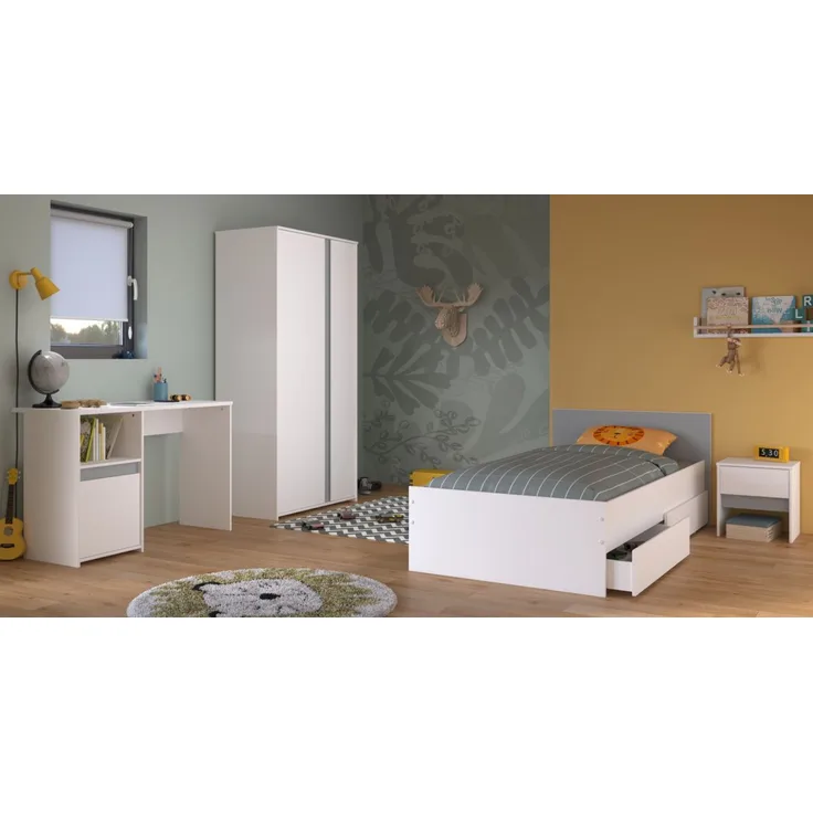 Parisot Kinderzimmer und Jugendzimmer Pirouette in weiß Set 4-tlg.