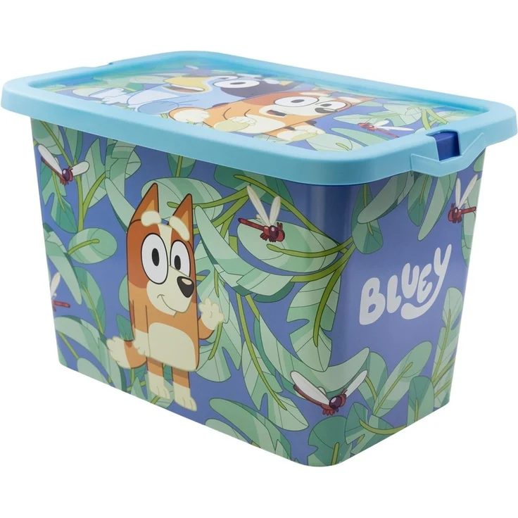 Bluey Aufbewahrungsbox 7 l Kinderzimmer Box für Spielzeug Ordnung – Bild 1