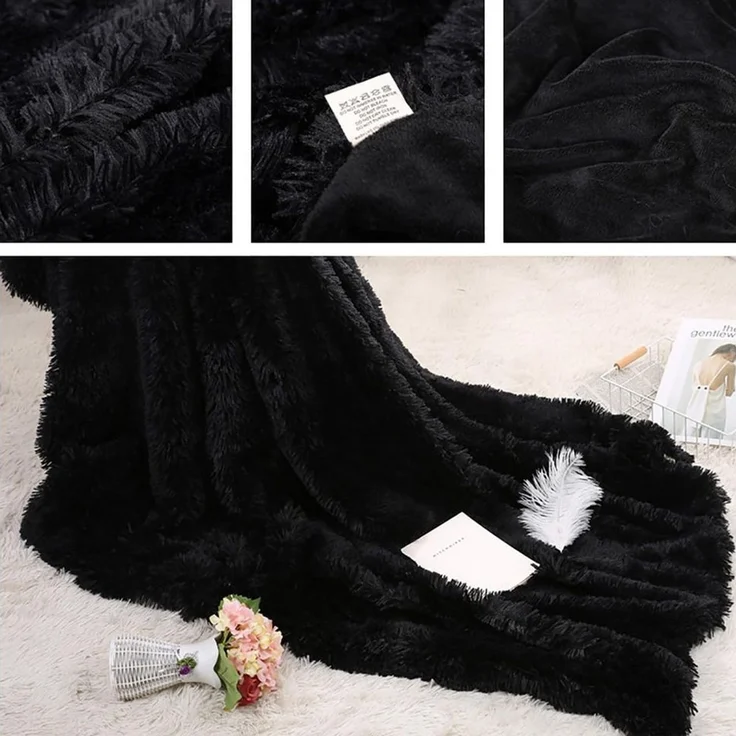 Wohndecke Kuscheldecke Flauschig,Ultraweiche Fleecedecke Leichte Warme Sofadecke, TUWENA, Wohn Kuscheldecke, Gemütliche Couchdecke, Atmungsaktiv & Pflegeleicht – Bild 2