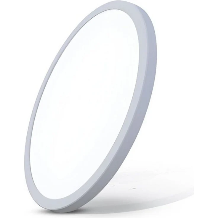 ENOVALITE LED Einbauleuchte LED CCT Panel, Ein-/Aufbau, 24W, 2565 lm, ø300x17 mm, LED fest integriert, warmweiß, CCT, neutralweiß, kaltweiß, Lochdurchm. variabel, Lichtfarbe einstellbar – Bild 4