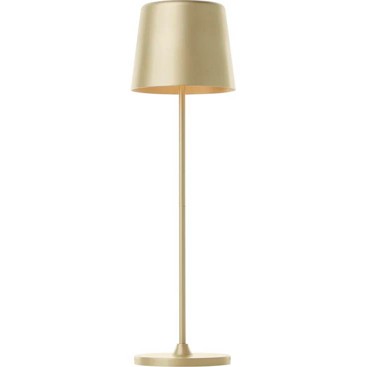 Brilliant LED Außen-Tischleuchte Kaami mobile LED Tischlampe, USB, 37 cm, 310 lm, dimmbar, matt goldfarben – Bild 3
