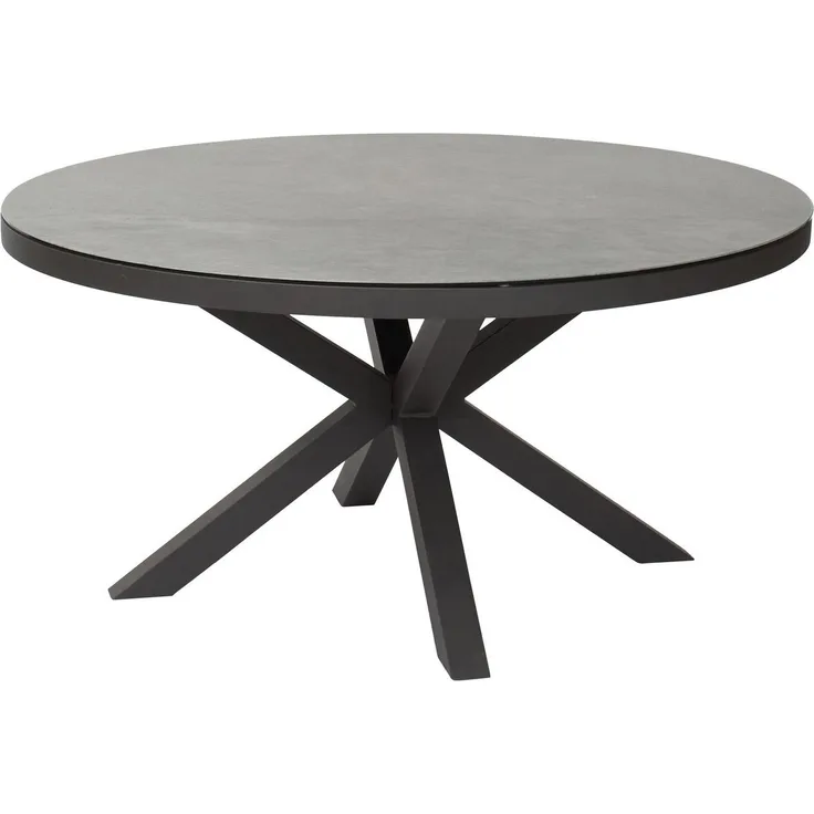 LC Garden Gartentisch Bondino Dining Gartentisch rund ?150x75cm anthrazit