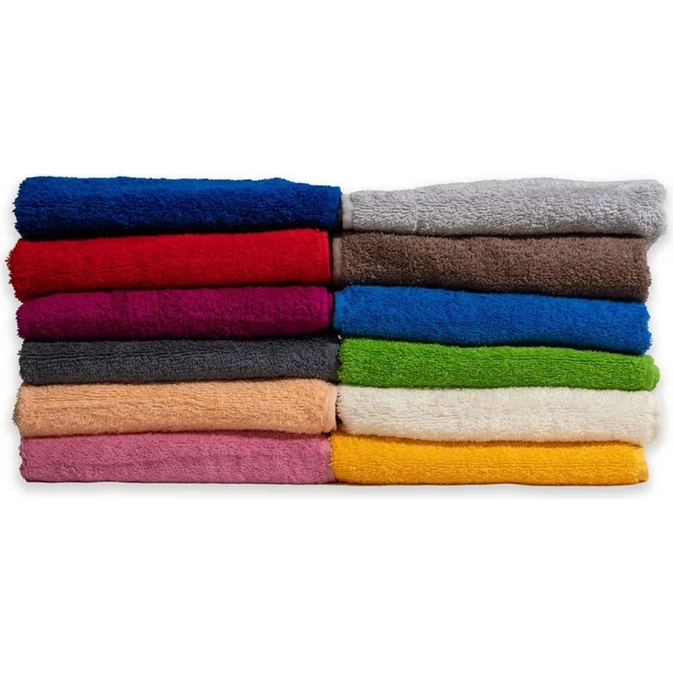 Duschtuch uni gelb 70 x 140 cm – Bild 4