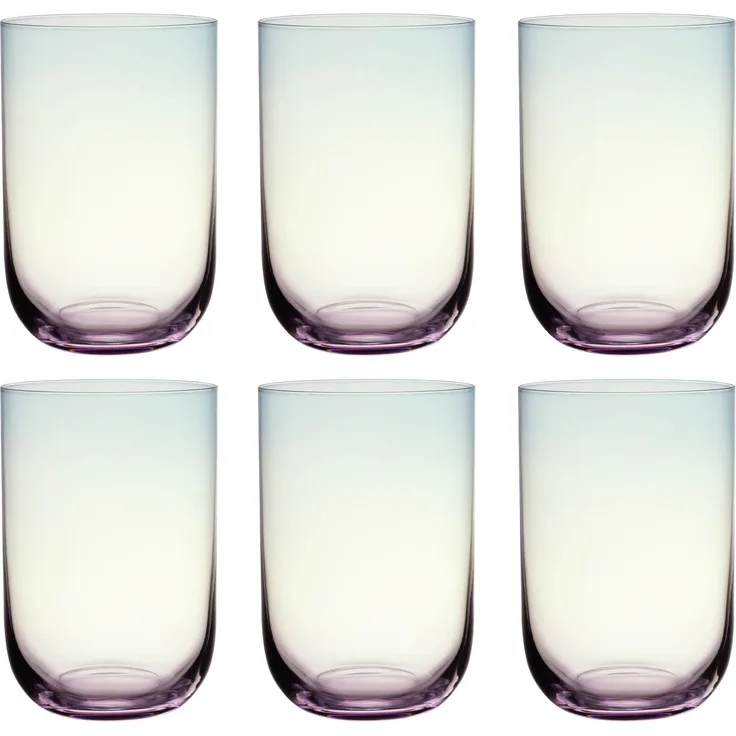like. by Villeroy & Boch Like Glass Longdrinkbecher 385 ml 6er Set Pearl
