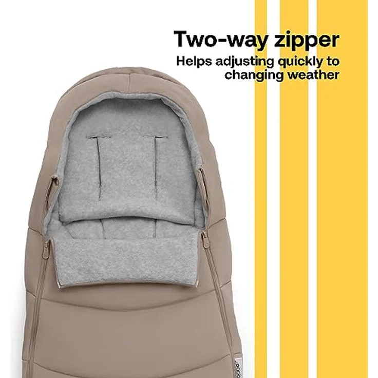 Bugaboo All Season Fußsack Dune Taupe Taupe – Bild 5