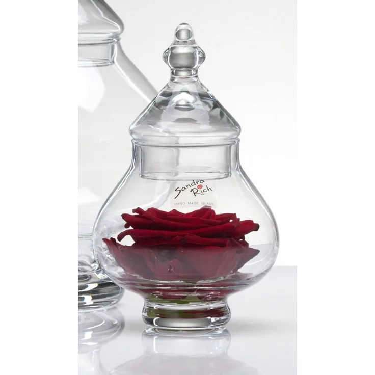 Sandra Rich Schale Glasschale Tin klar rund von Sandra Rich, Glas