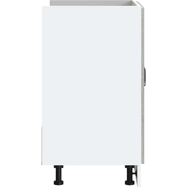 vidaXL Spülenunterschrank Kalmar Grau Sonoma 80x46x81,5 cm 853453 – Bild 5